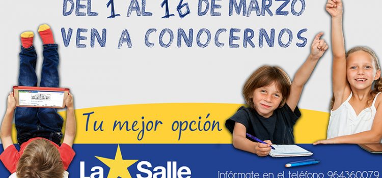Si buscas un centro educativo para tus hijos: descubre La Salle. Si buscas un centro educativo para tus hijos: descubre La Salle.